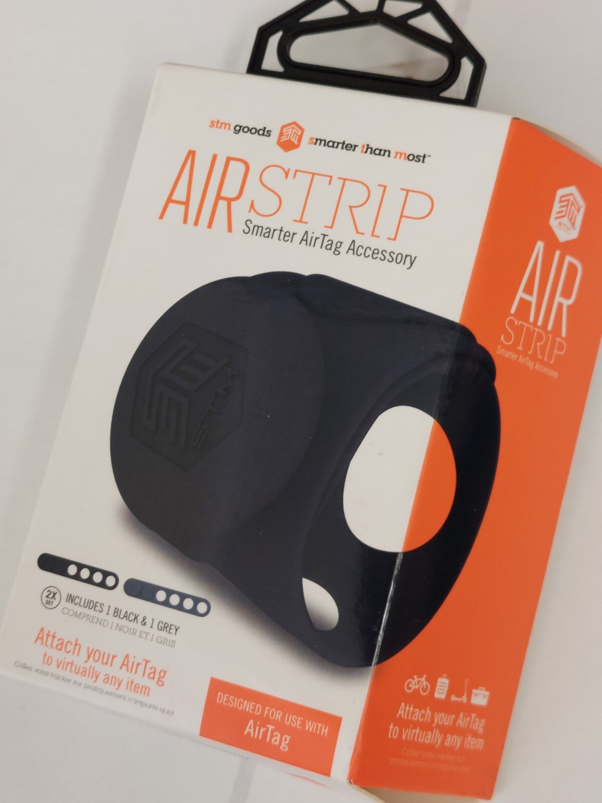 AirStrip for AirTag - Protective Loop Holder / Mount for Apple AirTag