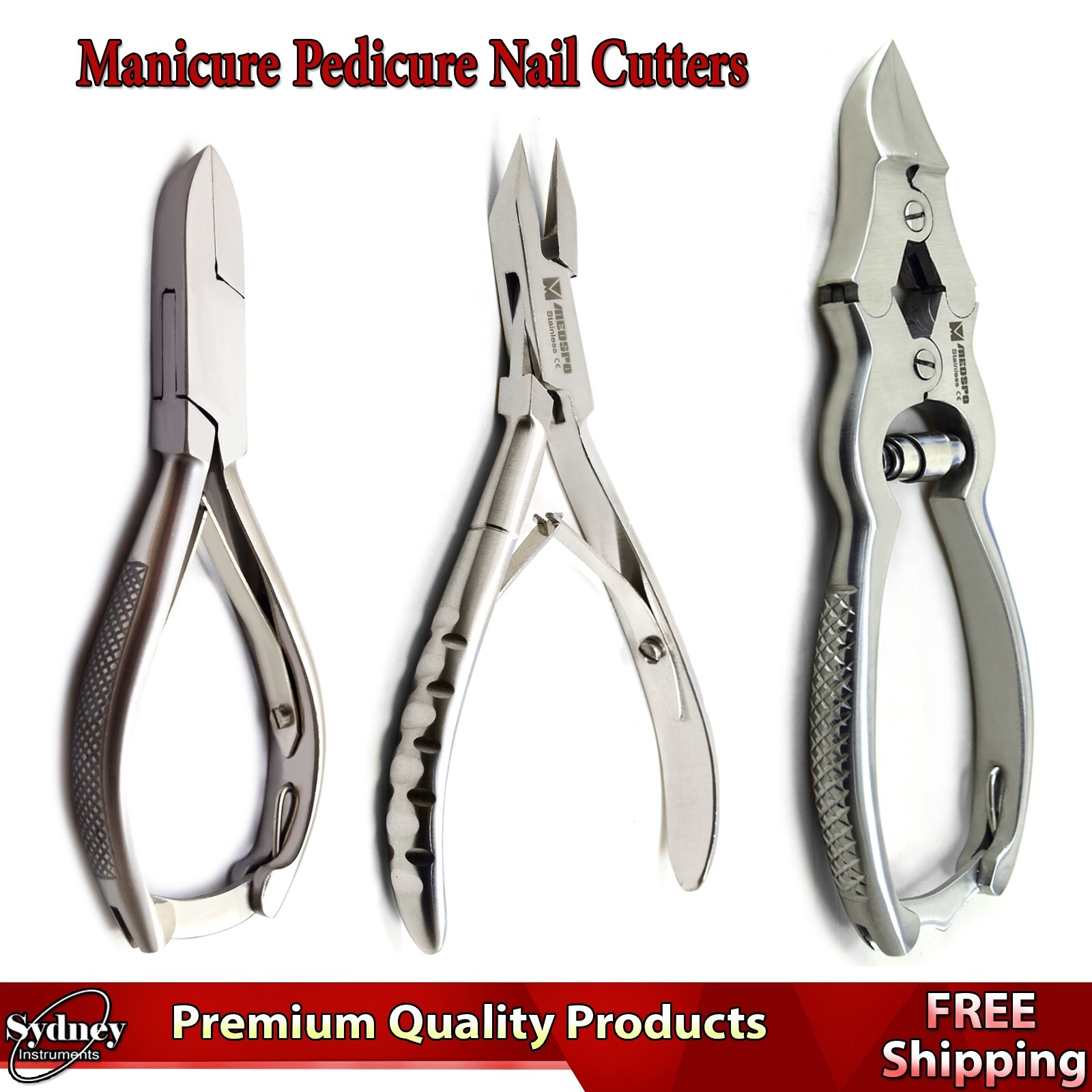 Podiatry Heavy Duty Thick Nails Manicure Pedicure Chiropody Clipper Nippers
