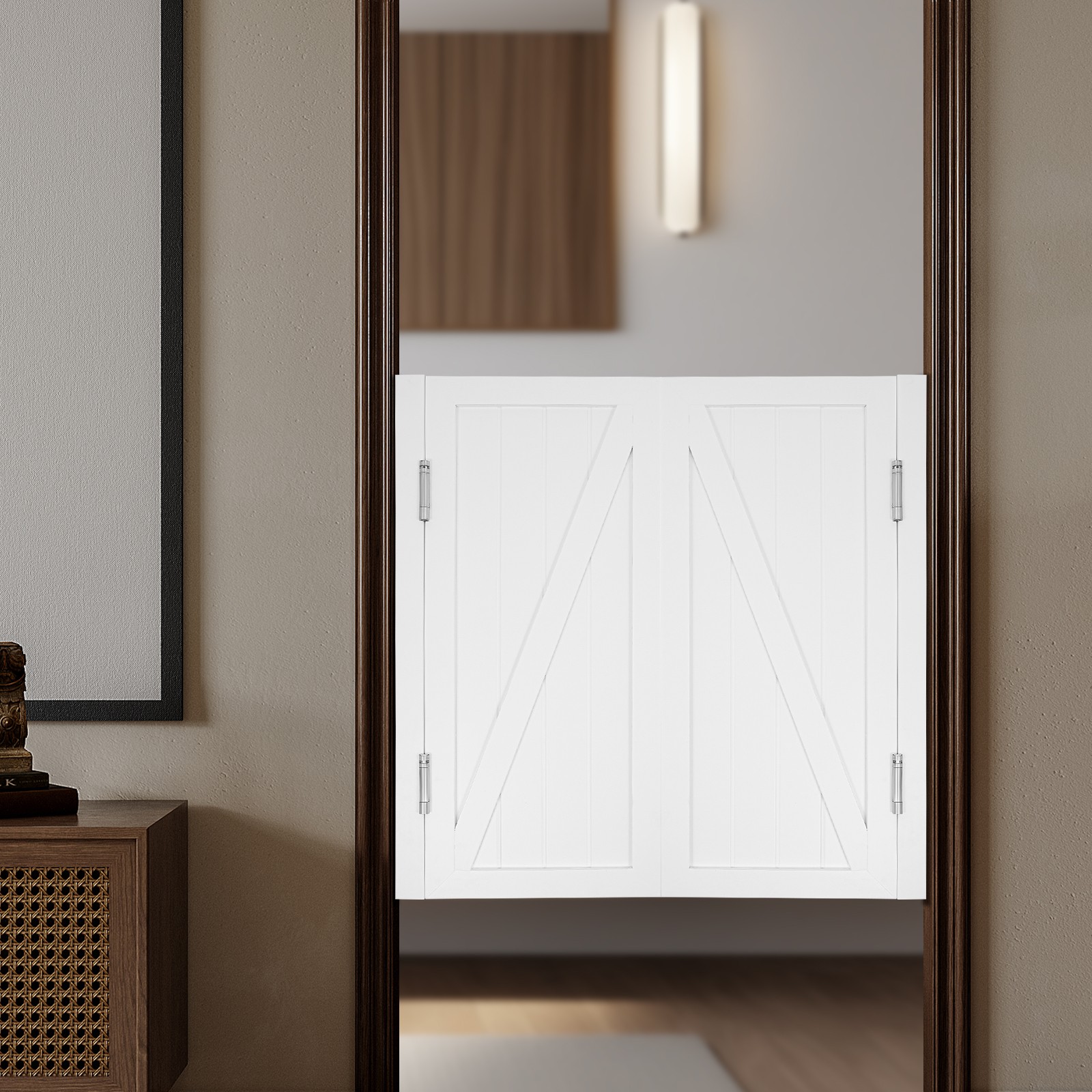 Partition Door, Solid Wood Partition Door, Partition Door For Shop Entrance Part