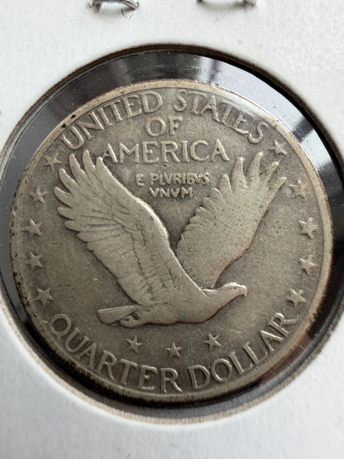 1917 Type 2 Standing Liberty Quarter With Readable Date!