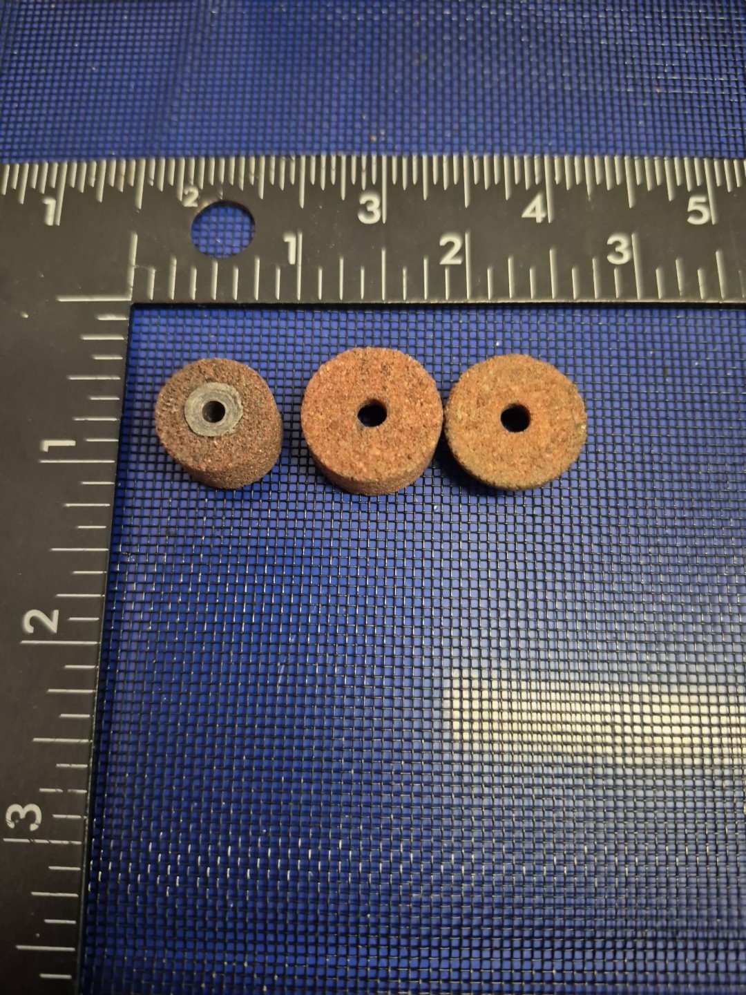 1/8" Arbor Grinding Stones 3pc Lot