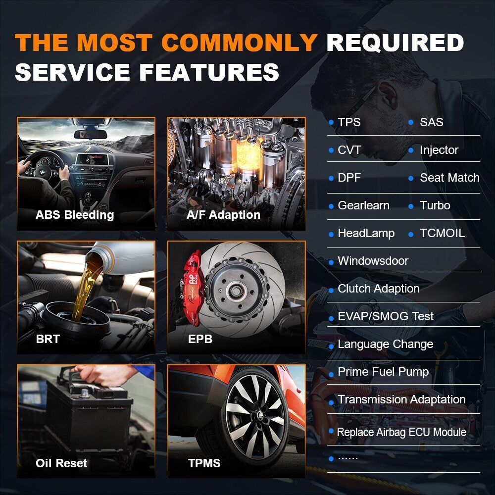 For VW Audi Bidirectional Auto OBD2 Scanner Car Diagnostic Scan Tool ECU Coding