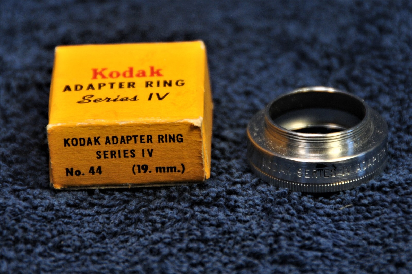 KODAK SERIES IV CAMERA FILTER ADAPTER RING NO.44 MADE IN USA