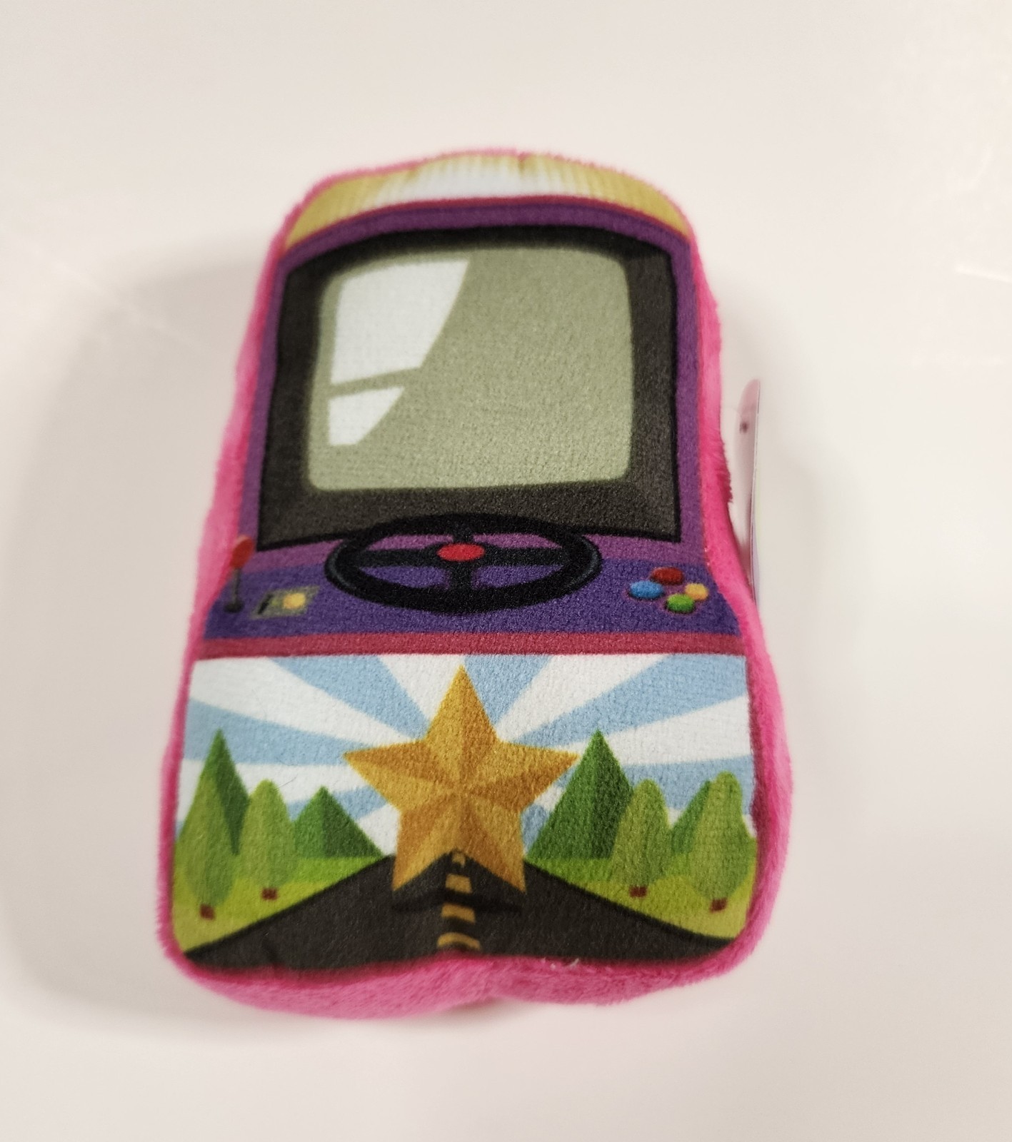 Redemption Plus Arcade Machine Plush Pink Video Game Cabinet Gamer Prize Toy...