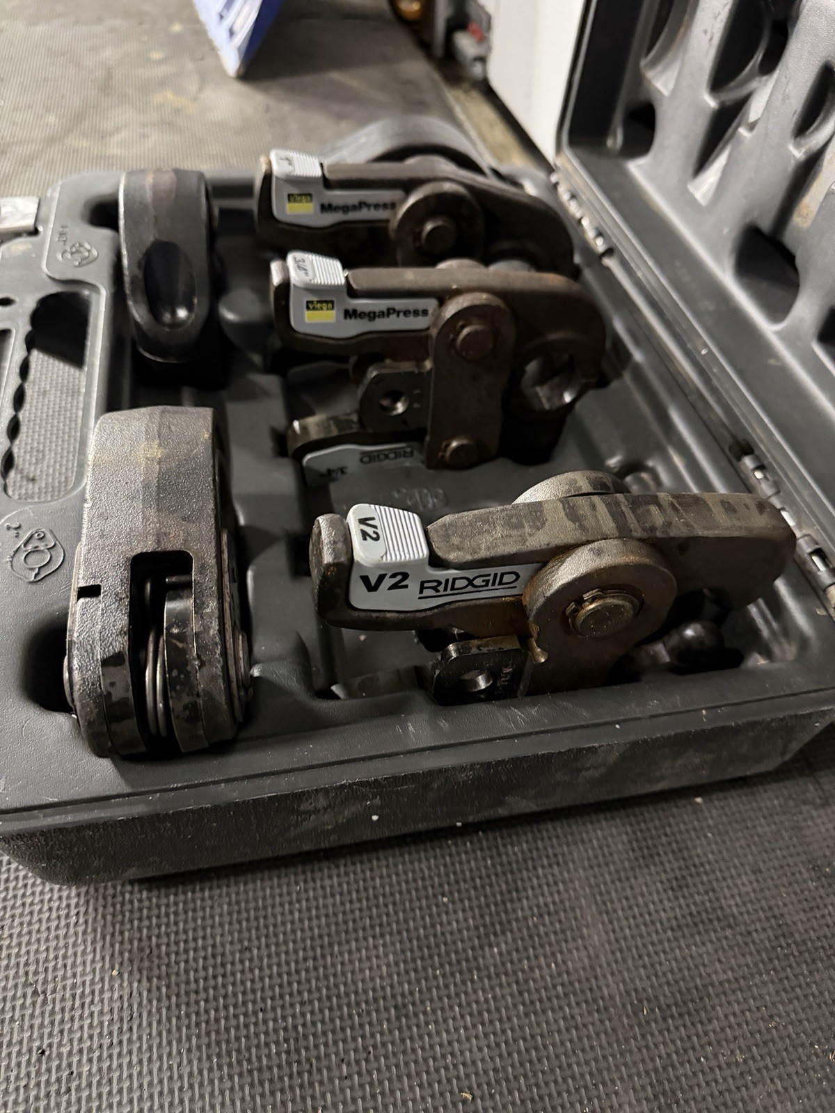 RIDGID MegaPress Press Tool Jaw and Ring Set
