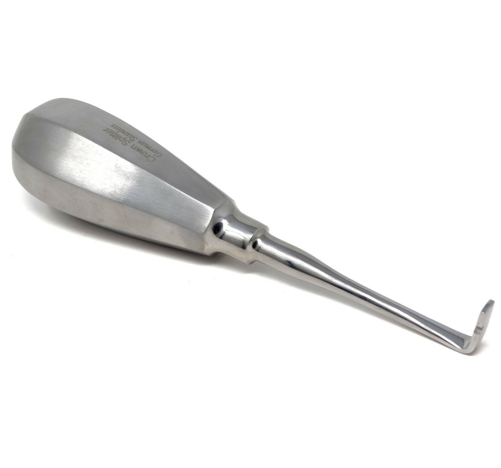 Dental Surgical Elevator 5.25" Crown Remover 90° Angled Extraction Splitter