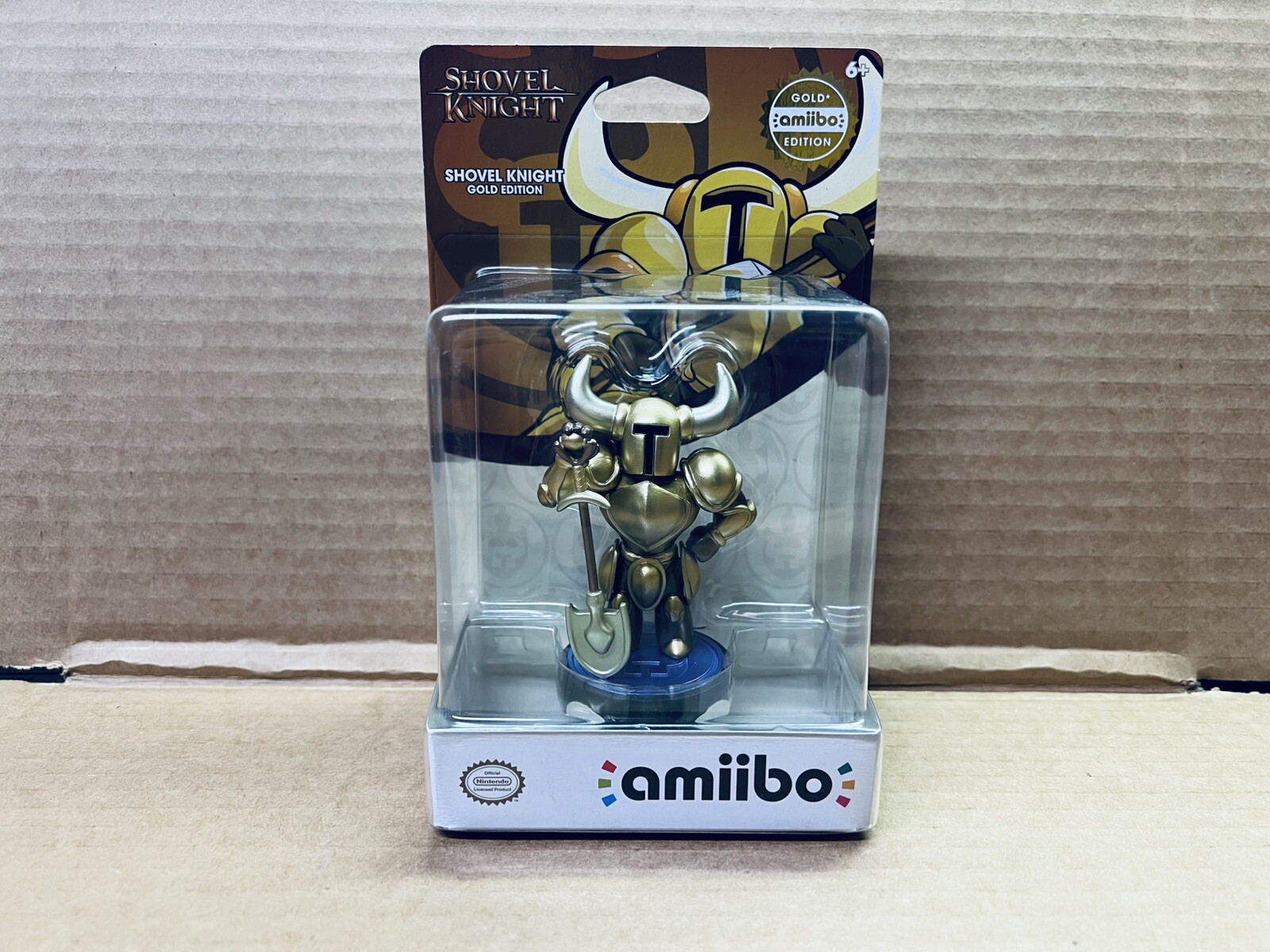 Nintendo Amiibo Shovel Knight Gold Edition NEW SEALED