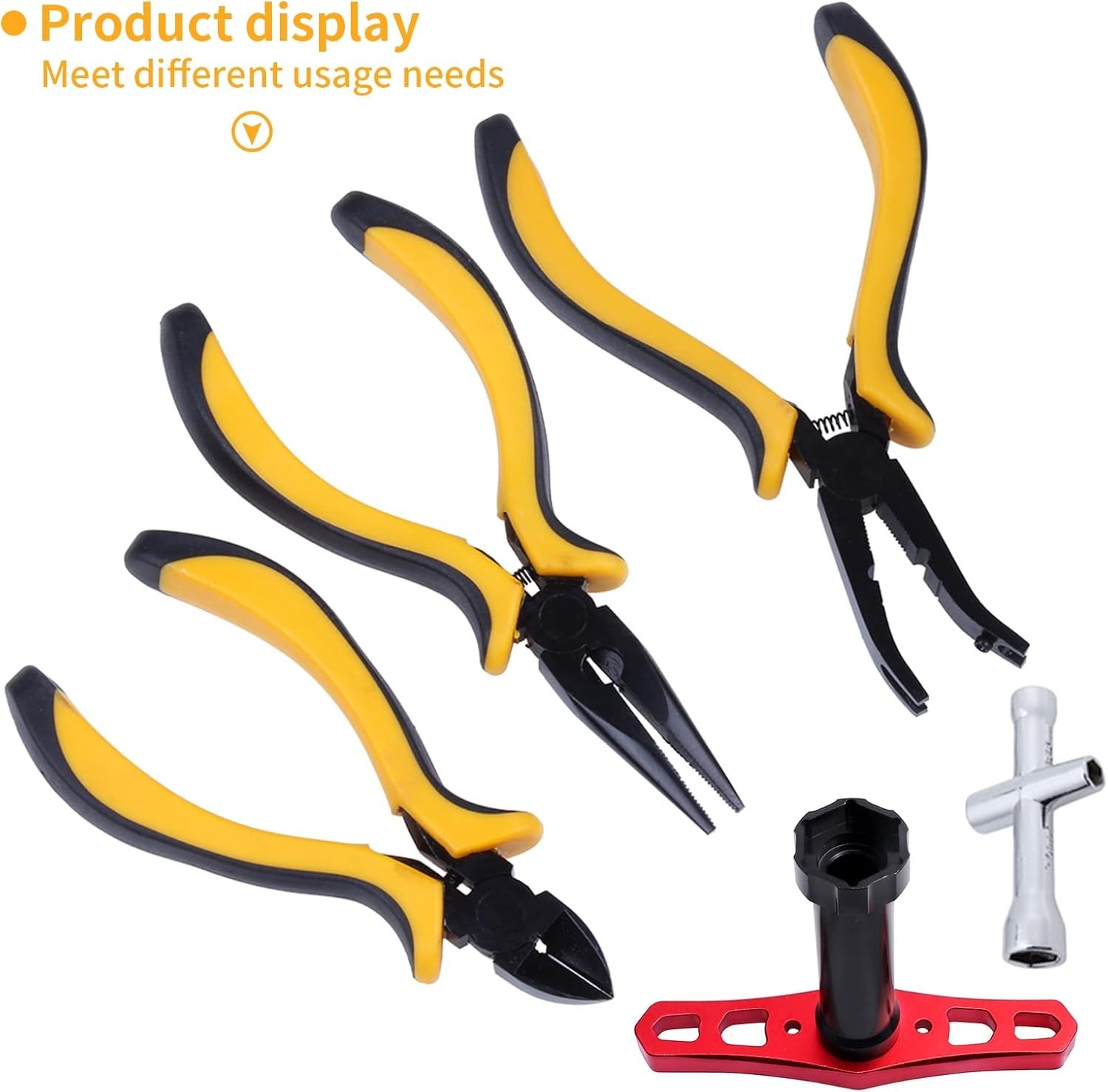Versatile RC Tool Bag with Screwdrivers, Pliers, and Wrenches for Easy Repairs