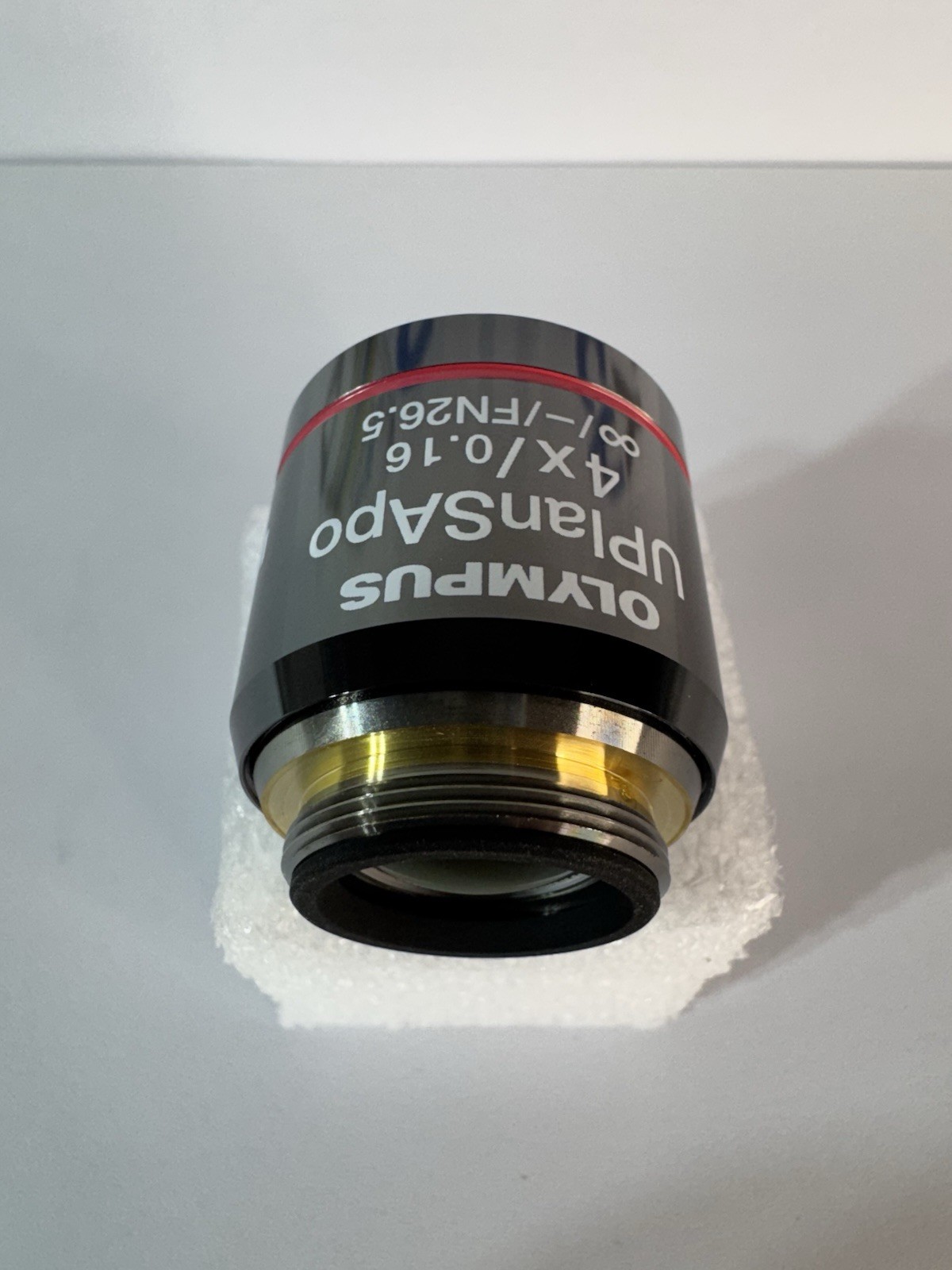 Olympus UPlanSApo 4x/0.16 ∞/- Microscope Objective Lens UIS2 -Read