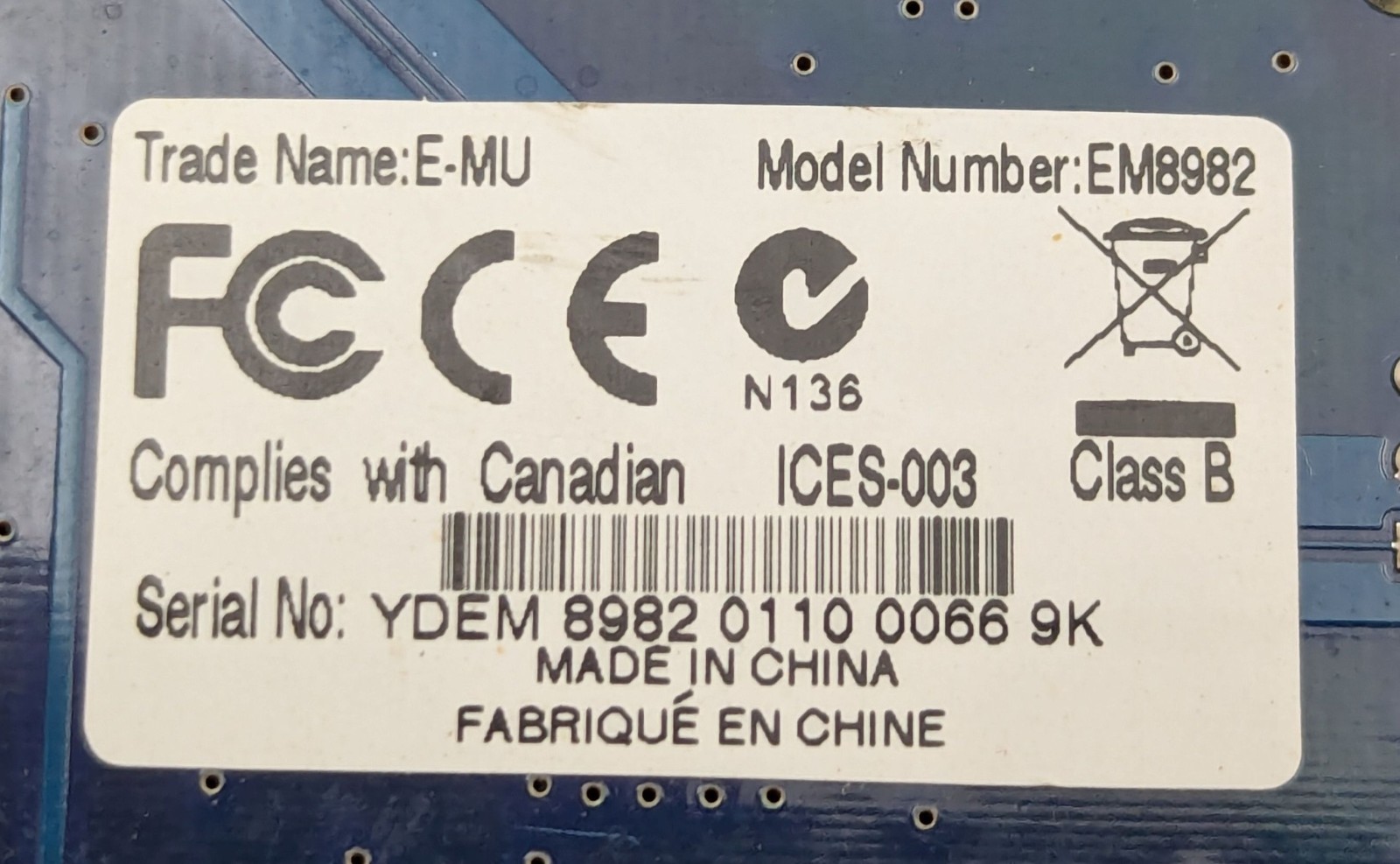 E-MU 1212M PCIe Digital Audio Interface System 1010 Main Card EM8982 EM8980 Set