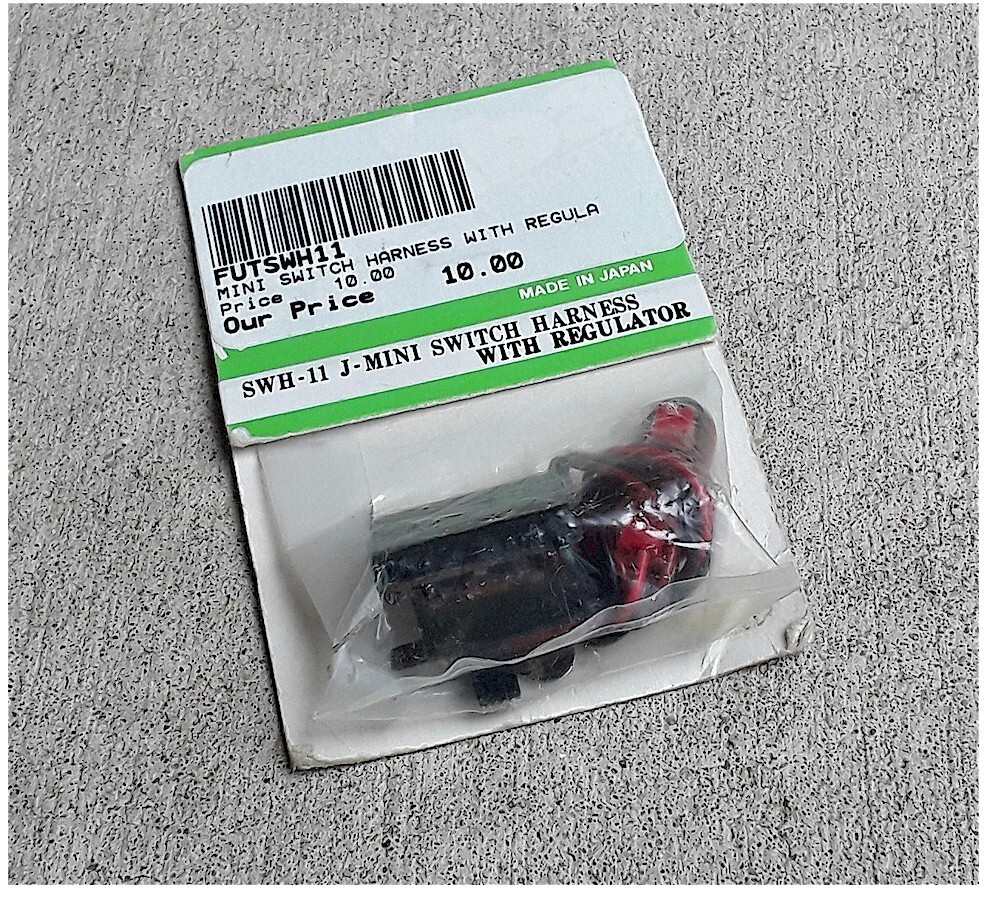Vintage Futaba SWH11 J-Mini Switch Harness w/ Regulator FUTSWH11 BuyMORESave$$$$