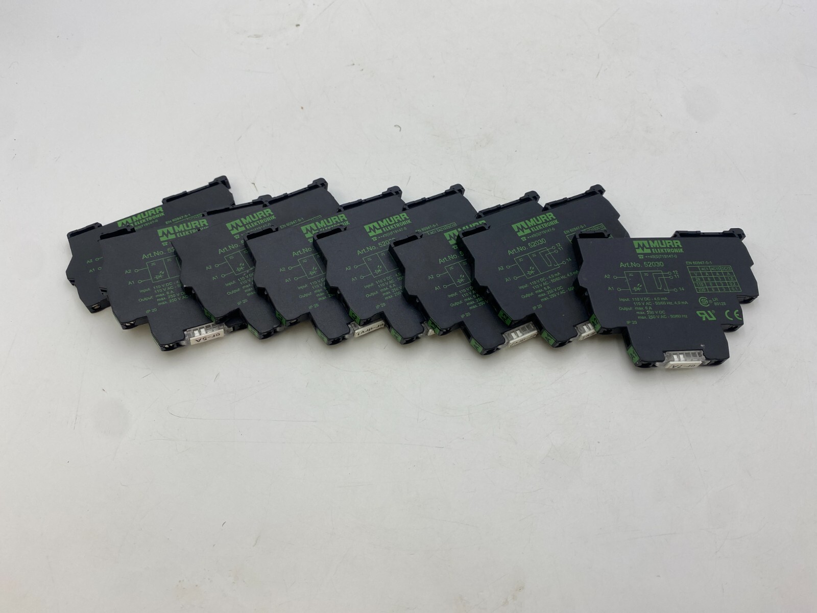 Murr Elektronik 52030 Input Output Module Din Rail Input 110V 4mA Output 6A 250V