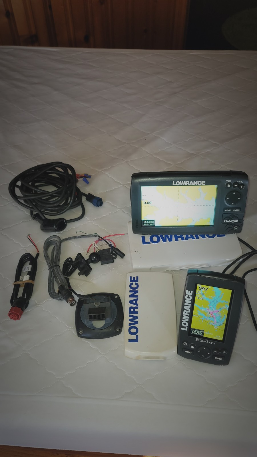 Lowrance Hook 7 Chirp/Lowrance Elite4