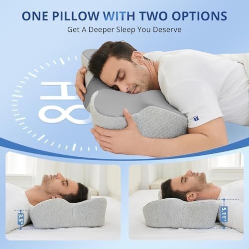 YourFacePillow- Back Sleeper Beauty Pillow/ Cervical Neck Pillow - Standard
