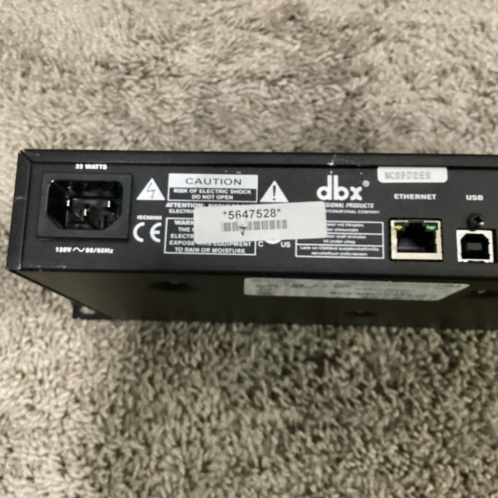 DBX DriveRack PA2 Complete Loudspeaker Management System PA 2