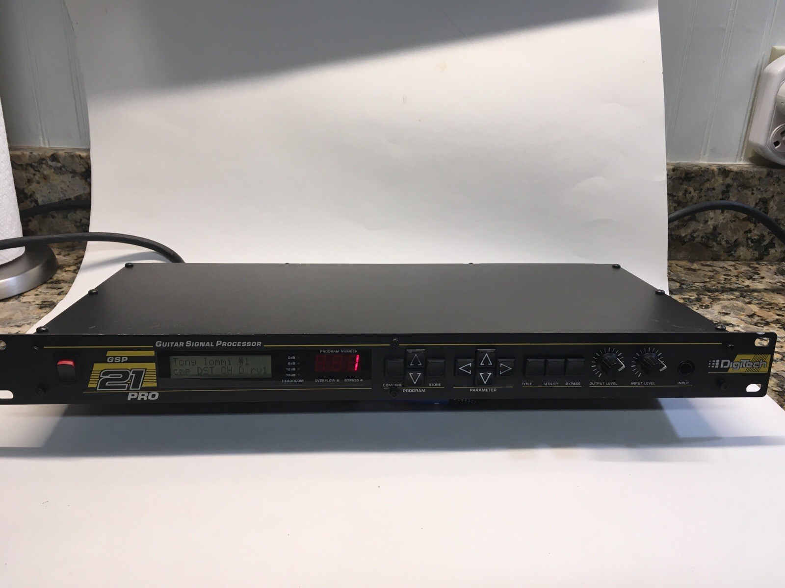 Digitech GSP 21 Pro w/ Legend Upgrade