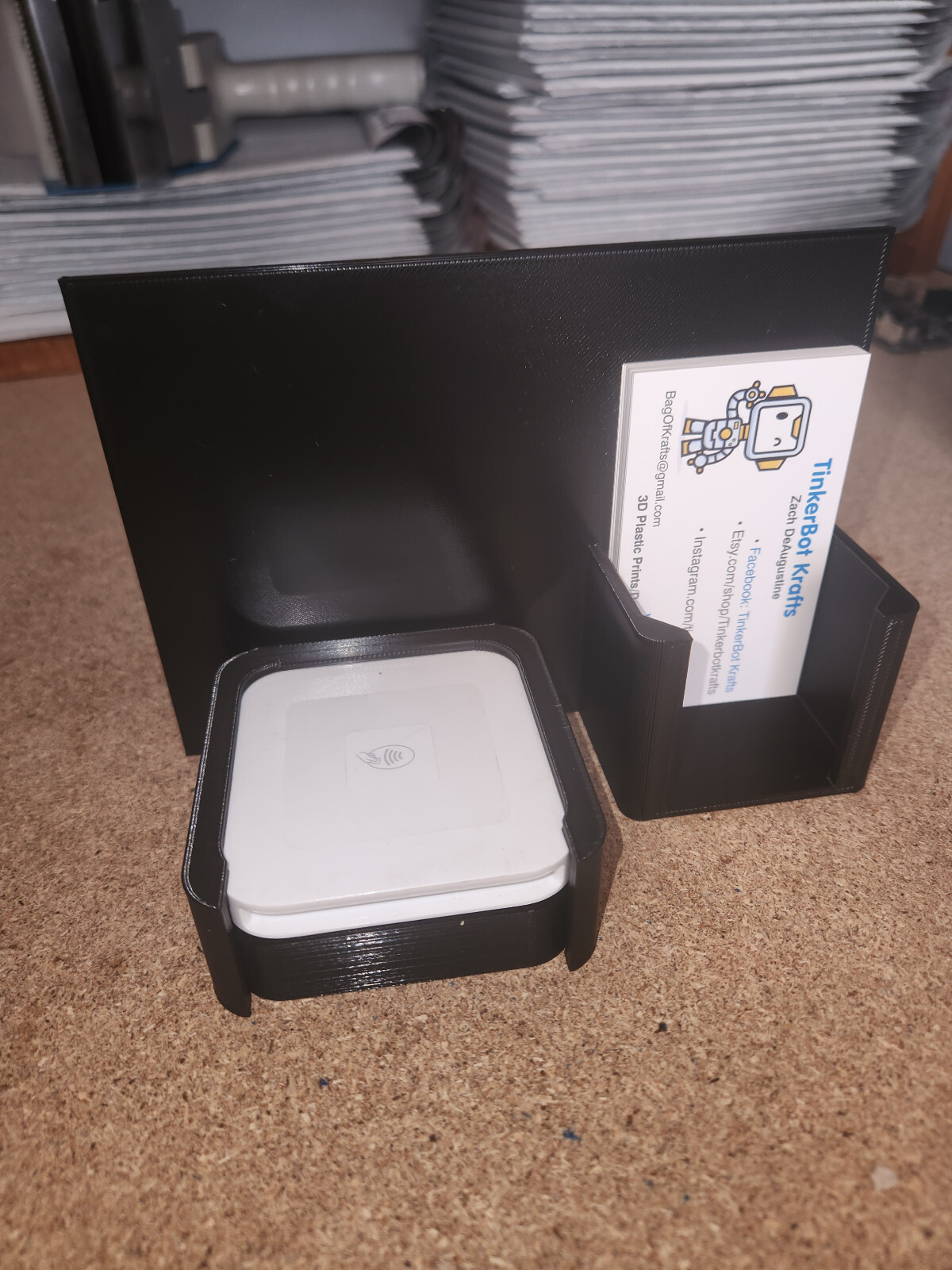 Square Credit Card Reader/Business Card Holder