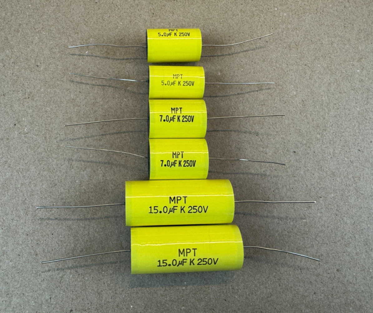 Recap Kit for Cerwin-Vega AT15 Speaker Crossovers MPT Film Capacitors AT-15