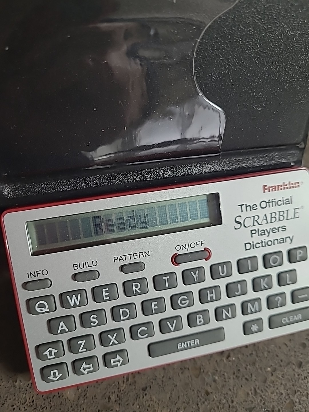 Franklin Pocket Official Electronic Mini Scrabble Players Dictionary Tested Work