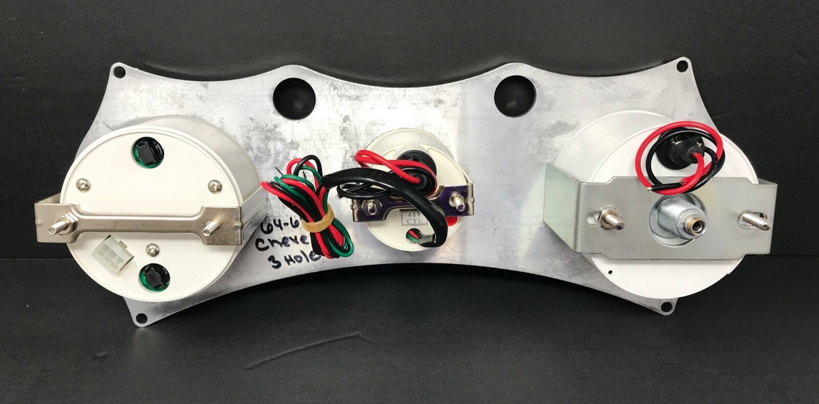 1964 1965 Chevelle 3 Gauge Dash Panel Insert Cluster Set