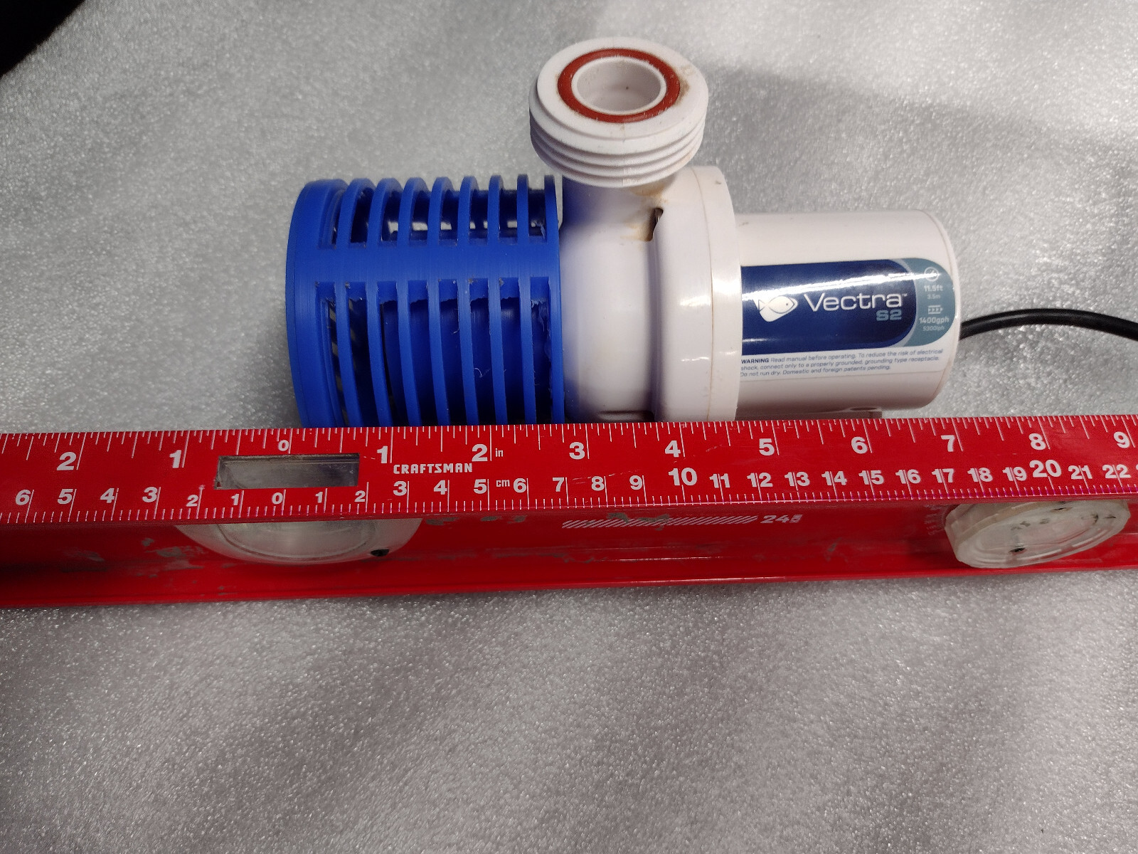 Vectra S2 Aquarium Sump Pump  Strainer  Filter Guard  Slim