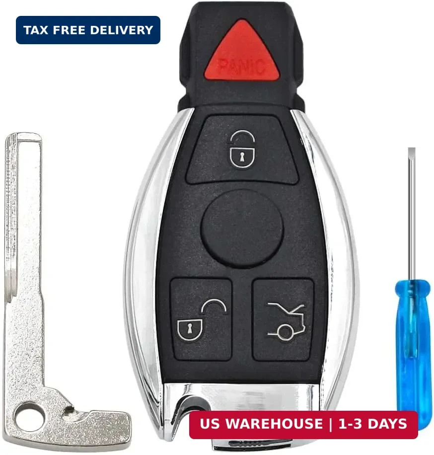 Car Remote Key Shell Case for Mercedes Benz A B C E Class W203 W204 W205 W210 W2