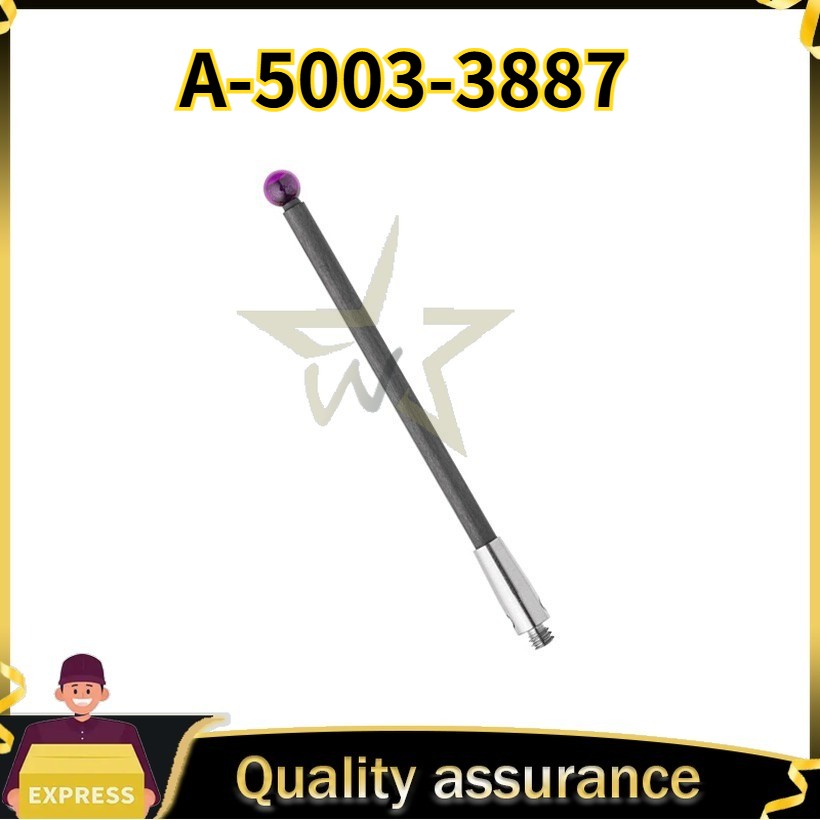A-5003-3887 CMM Touch Probe Stylus M2 Carbon Fibre 3mm Ruby Ball 40mm Length