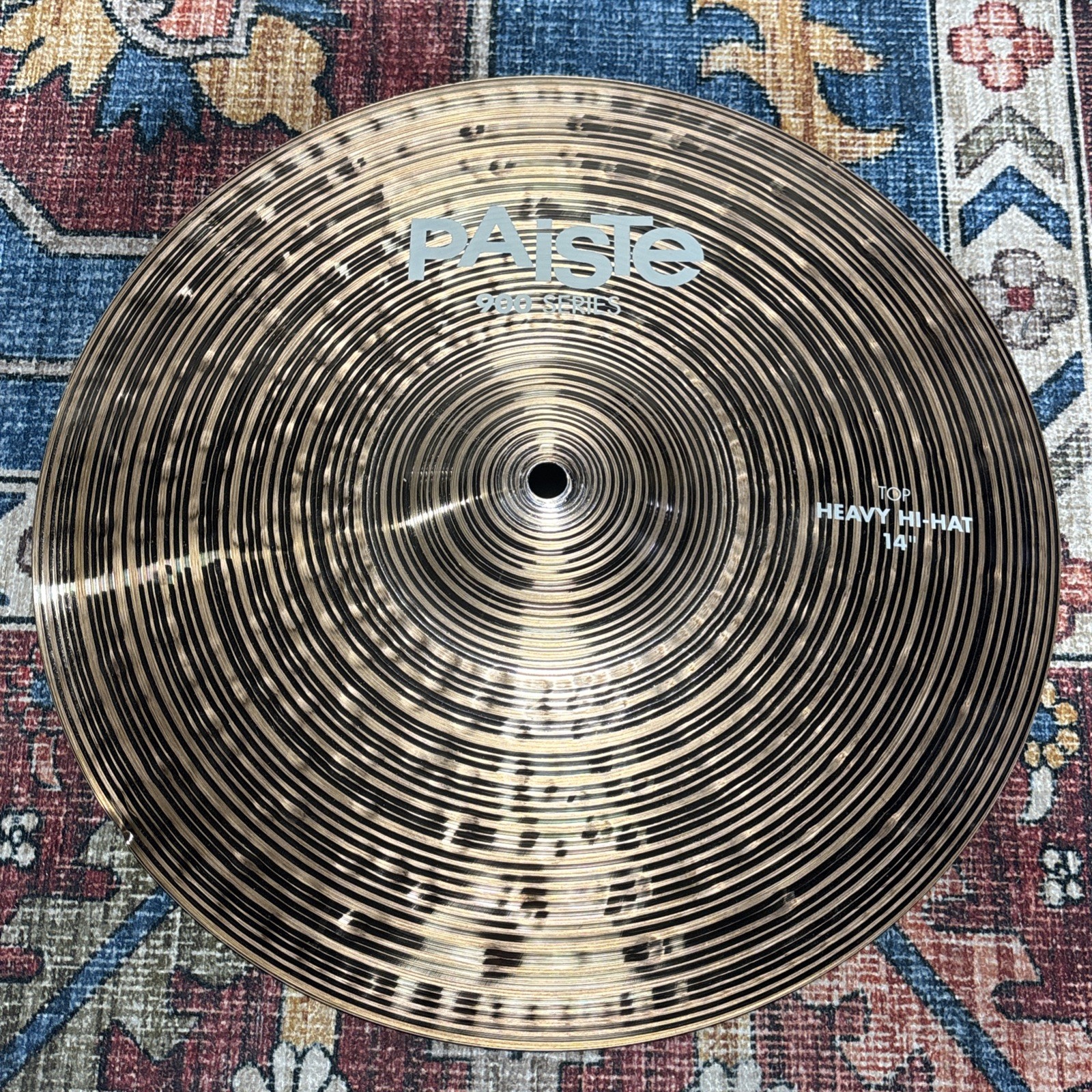 Paiste 900 Series Sound Edge 14" Hi-hat Cymbals (Dent On Edge)