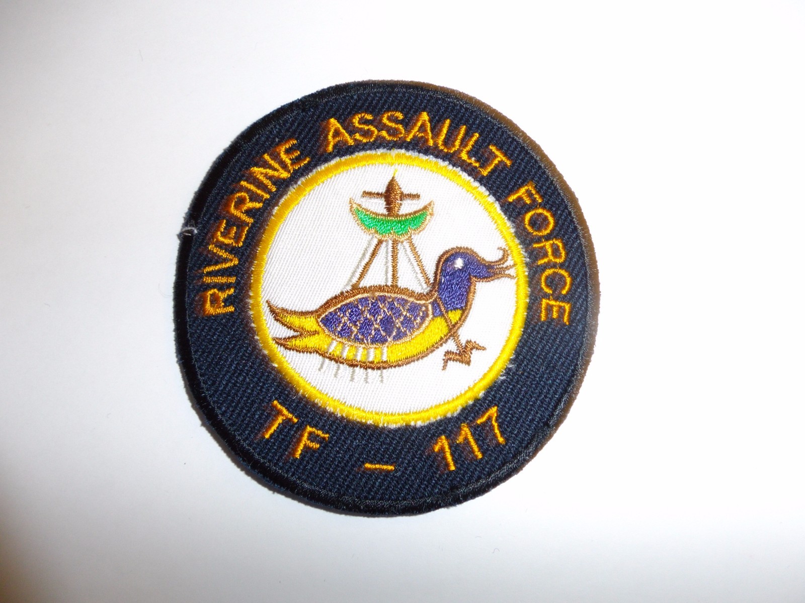 b7224 US Navy Vietnam Riverine Assault Force TF 117 Patrol Boat PBR Brown IR27C