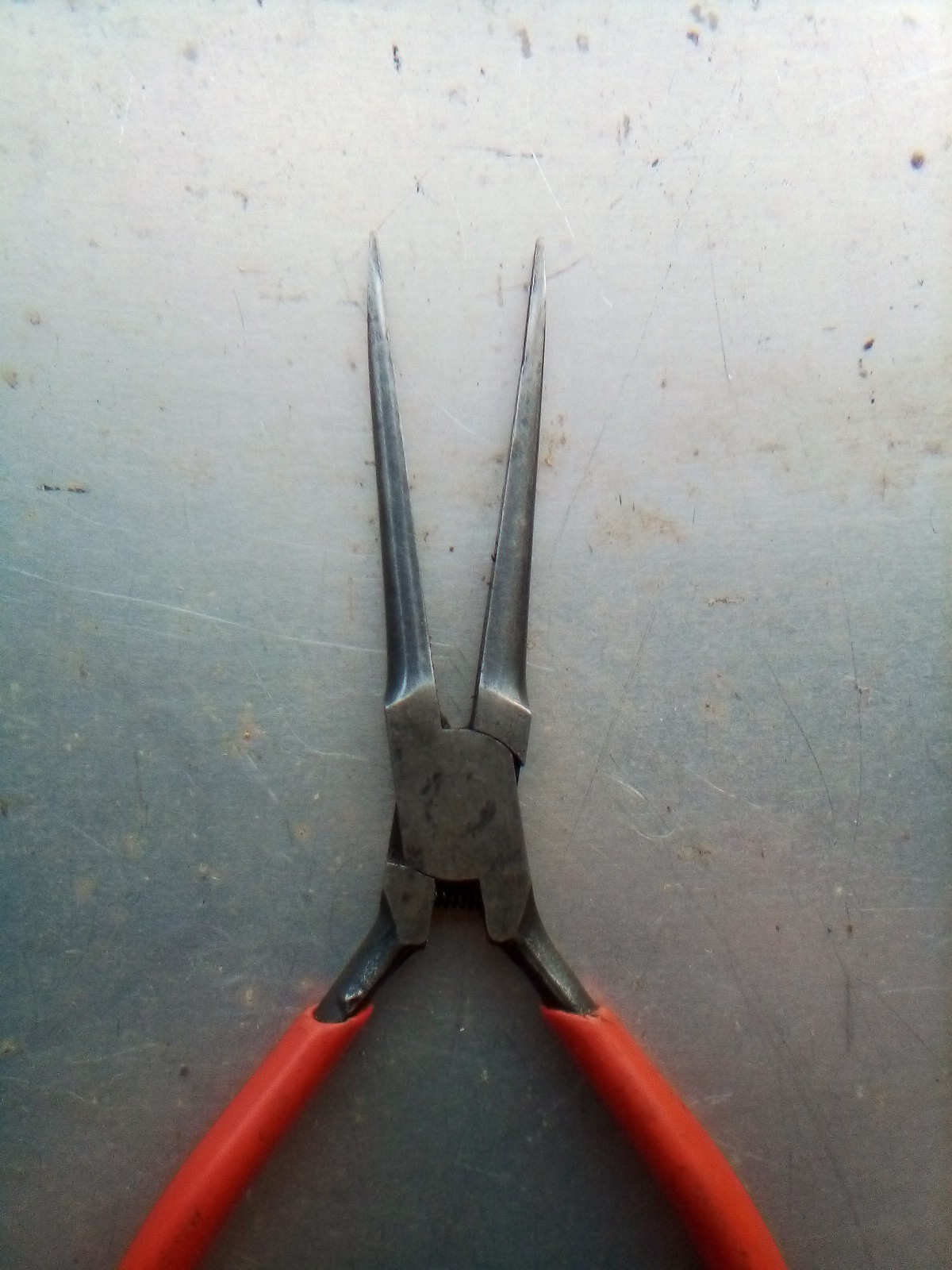 Snap-on Tools Small Red Handled Needlenose Pliers Lot 1025