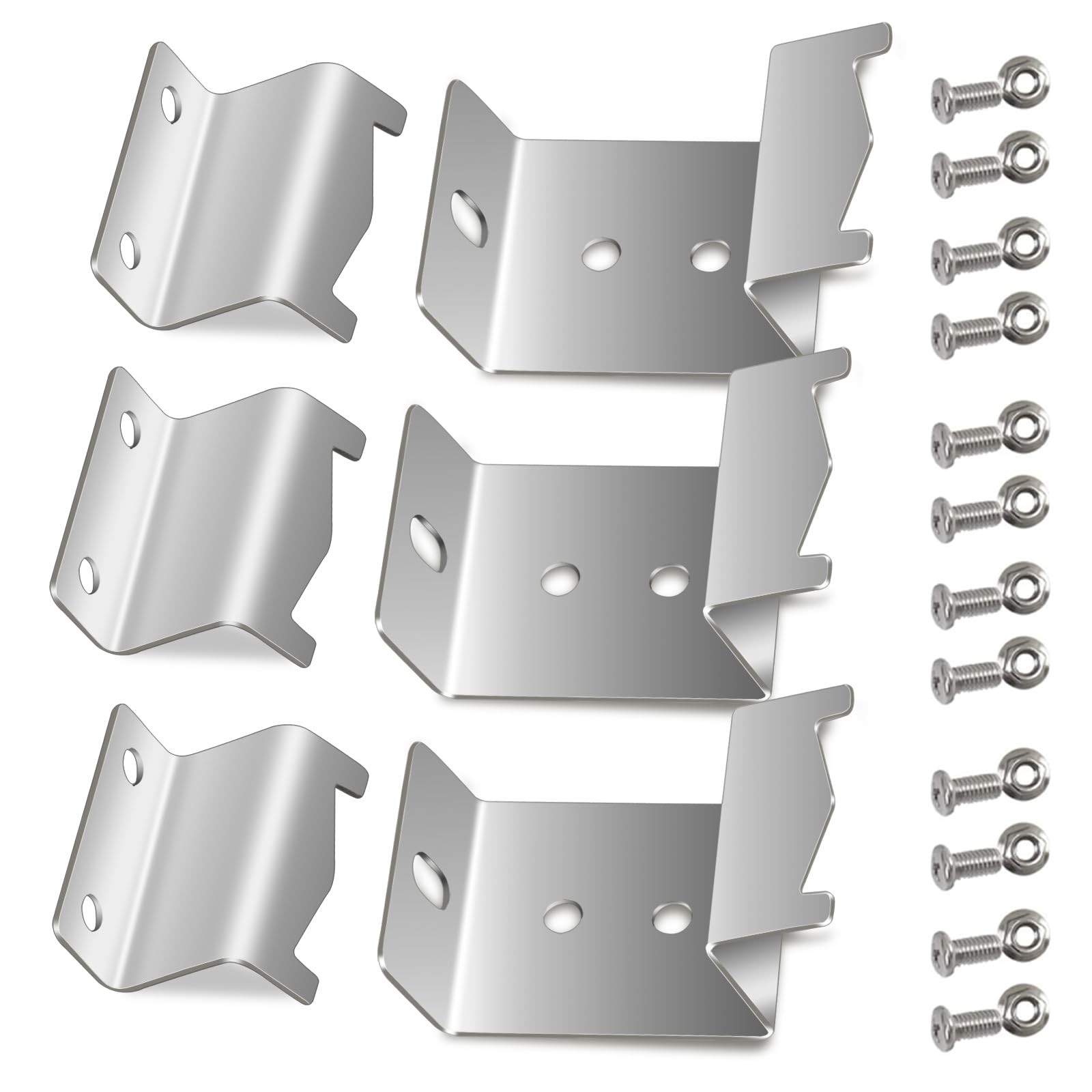 Plowo Stainless Steel Heat Plate Brackets, Burner Hanger Brackets Replacement...