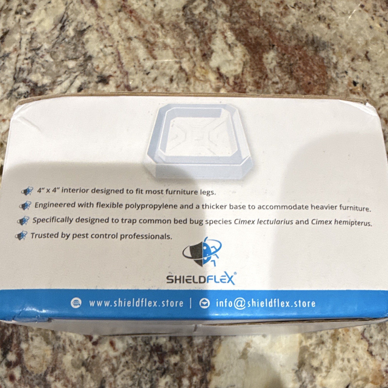 Bed Bug Trap - 8 Pack | TruGuard X Insect Interceptor Traps for Bed Legs