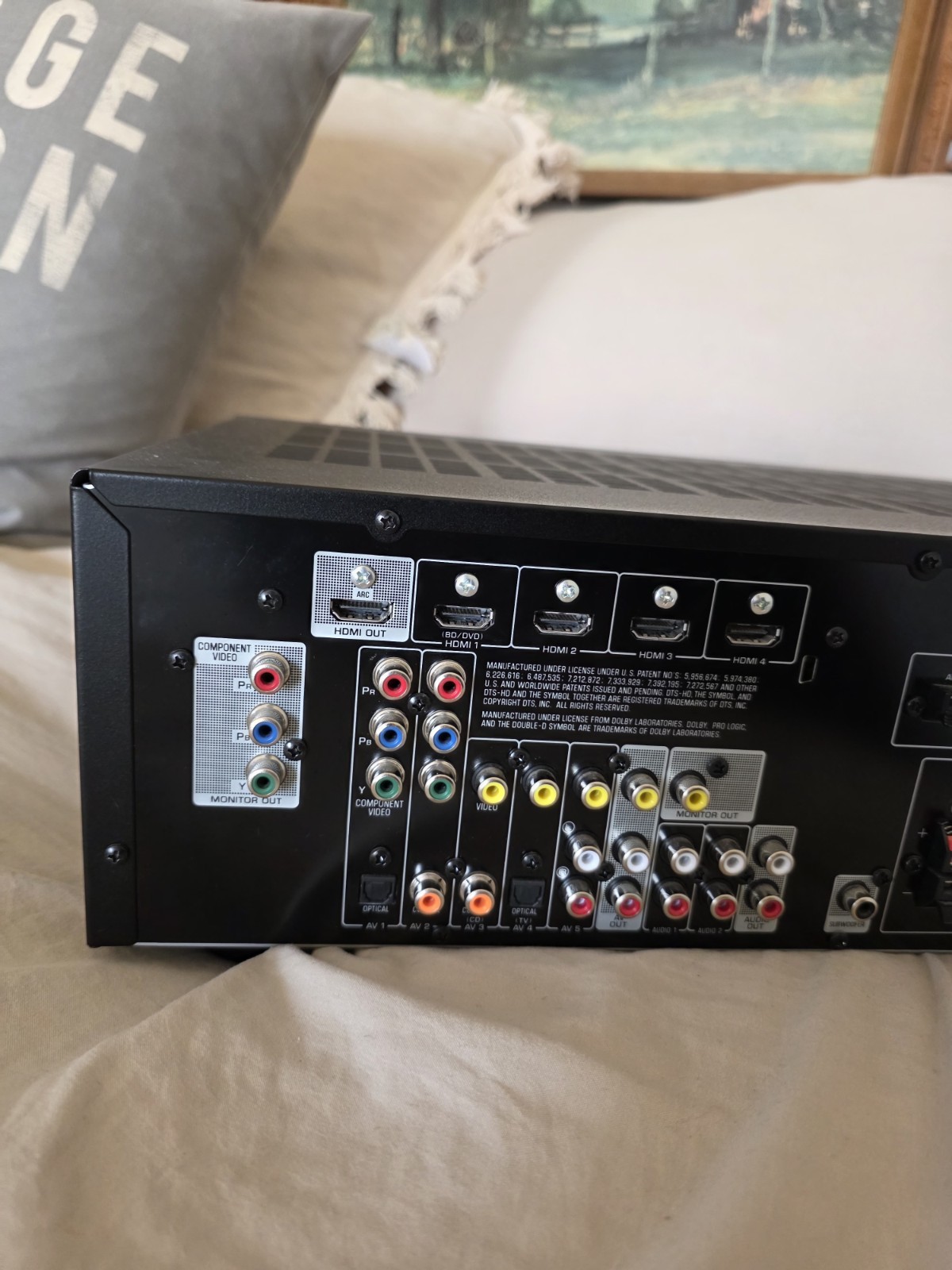 Yamaha Natural Sound AV Receiver RX-V373