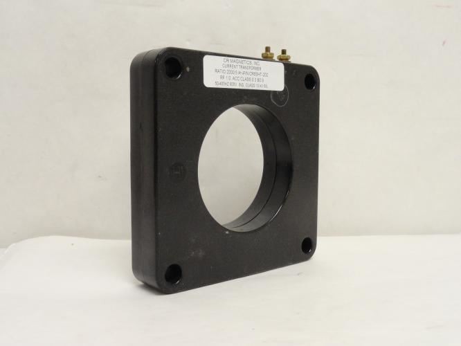 181440 New-No Box; CR Magnetics CR8SHT-202 Current Transformer Ratio: 2000:5 Amp