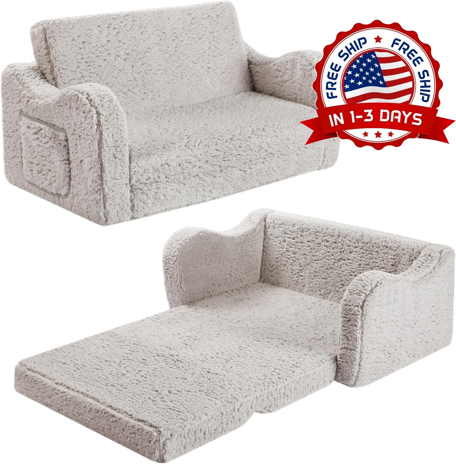 Sillas extra anchas respaldo medio espuma de alta densidad poliéster Sherpa NEW