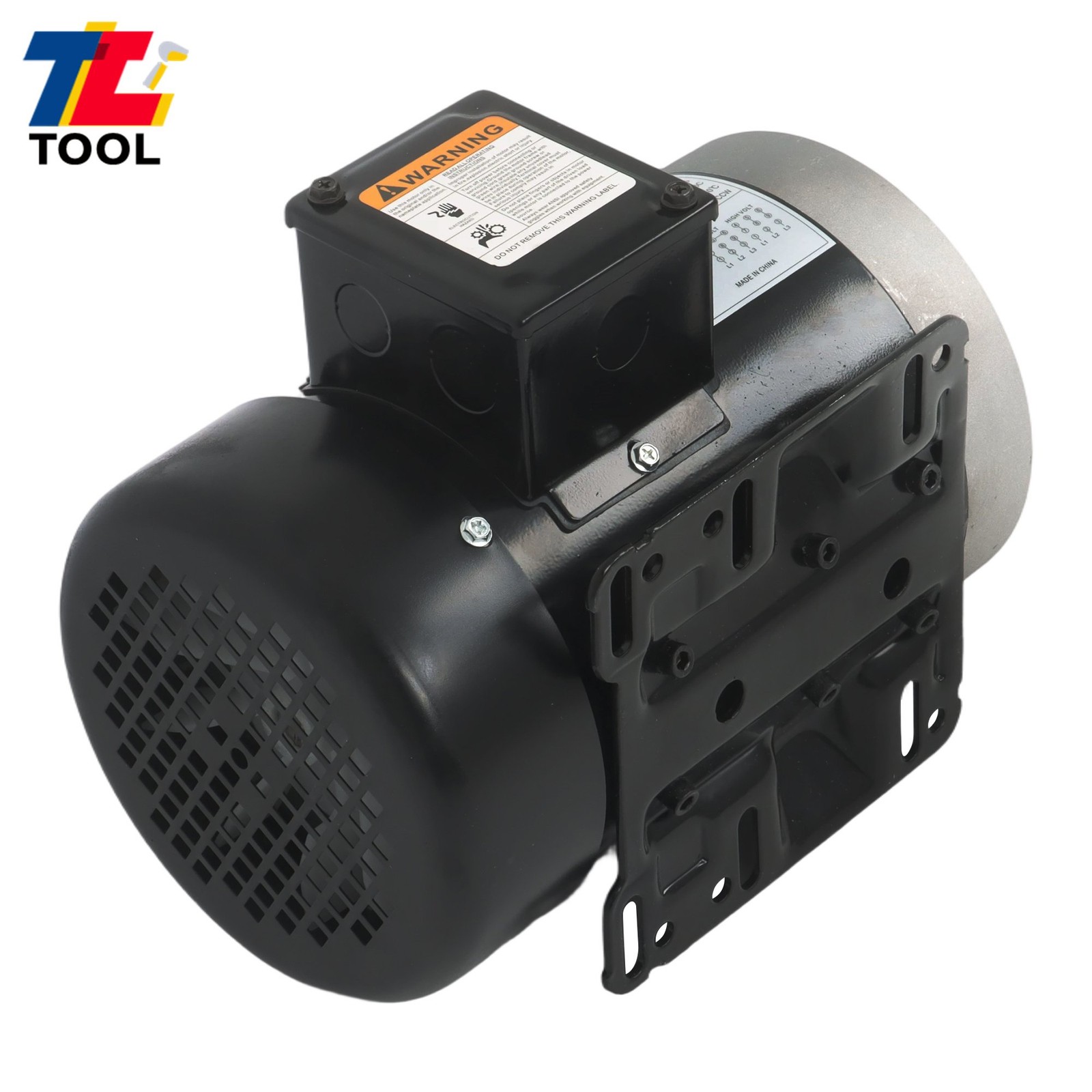 Three-Phase 1 HP Motor 56C Frame 1800 RPM TEFC 230/460V 60Hz Industrial