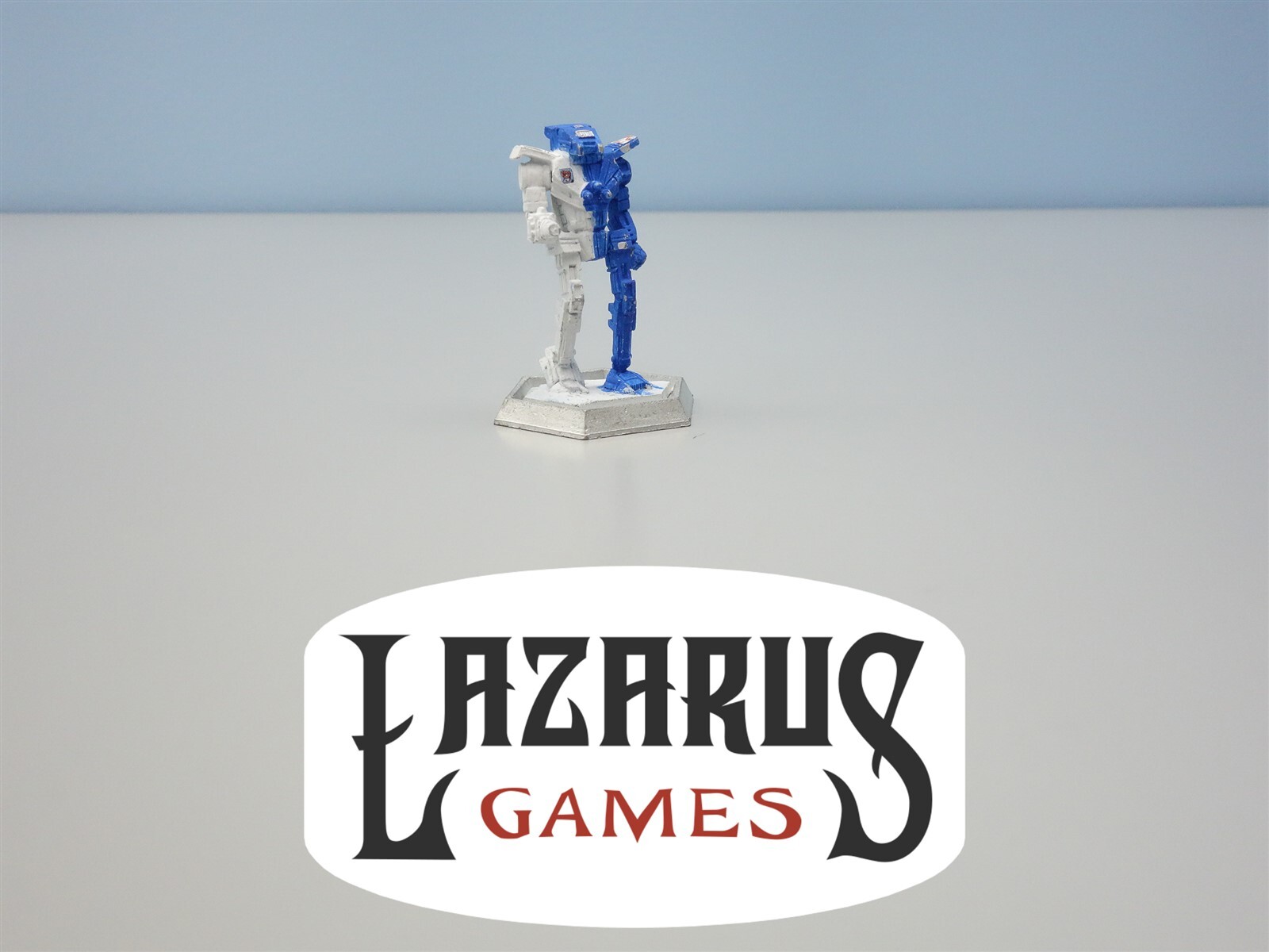 Battletech: Wolfhound Mech (painted metal)