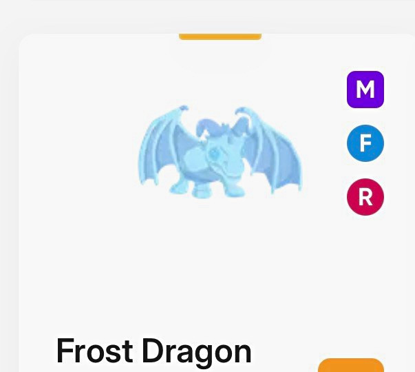 MFR frost dragon!! DM FOR MORE INFO