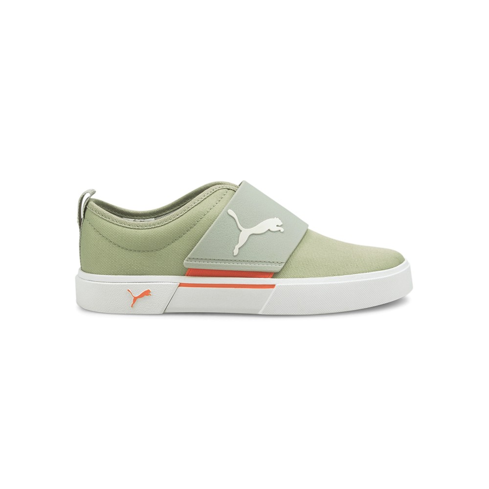PUMA El Rey Canvas Slip On  Youth Boys Green Sneakers Casual Shoes 36860005