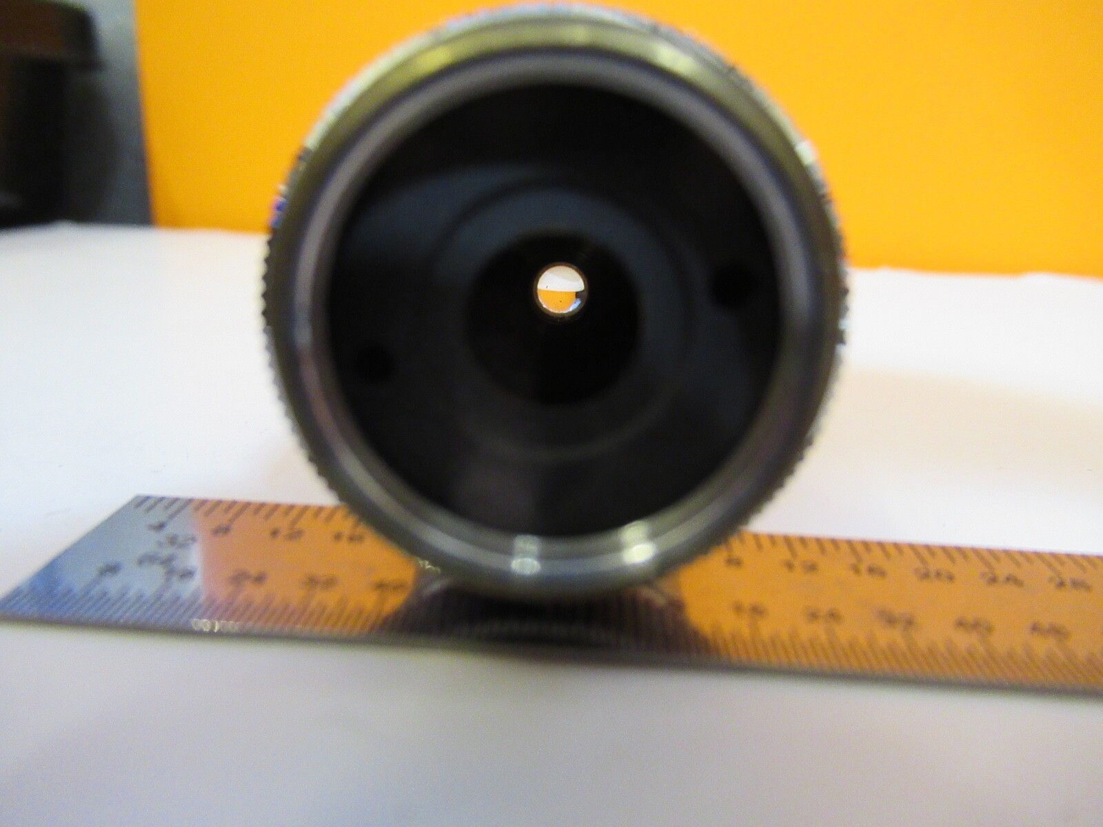 BAUSCH LOMB 97X OPTICS OBJECTIVE MICROSCOPE PART AS PICTURED &1E-C-84