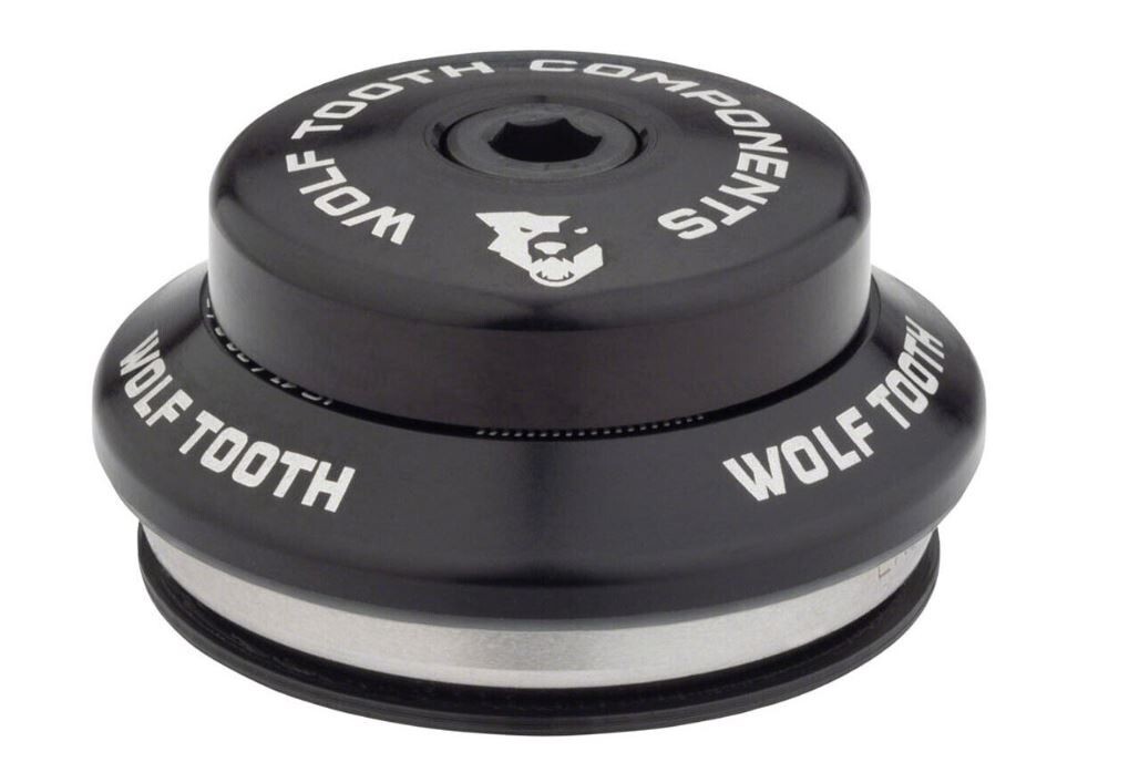 Wolf Tooth IS41 28.6 Upper Headset 7mm Stack Black w/Stem Cap Star Nut NEW