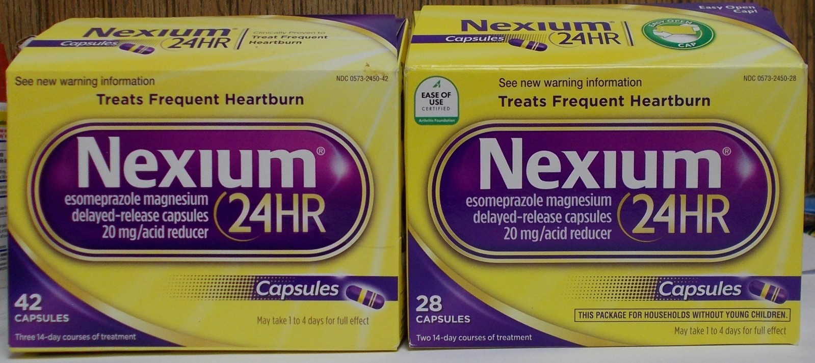 Nexium 24 Hour Capsules Treats Frequent Heartburn 70 Capsules Expires 08/2028
