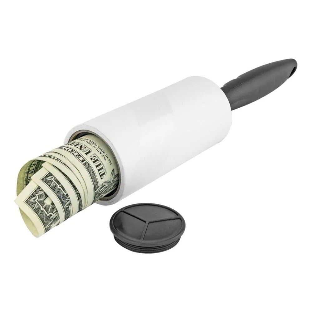 Lint Roller Diversion Safe - Hidden Compartment - Secretly Conceal Items