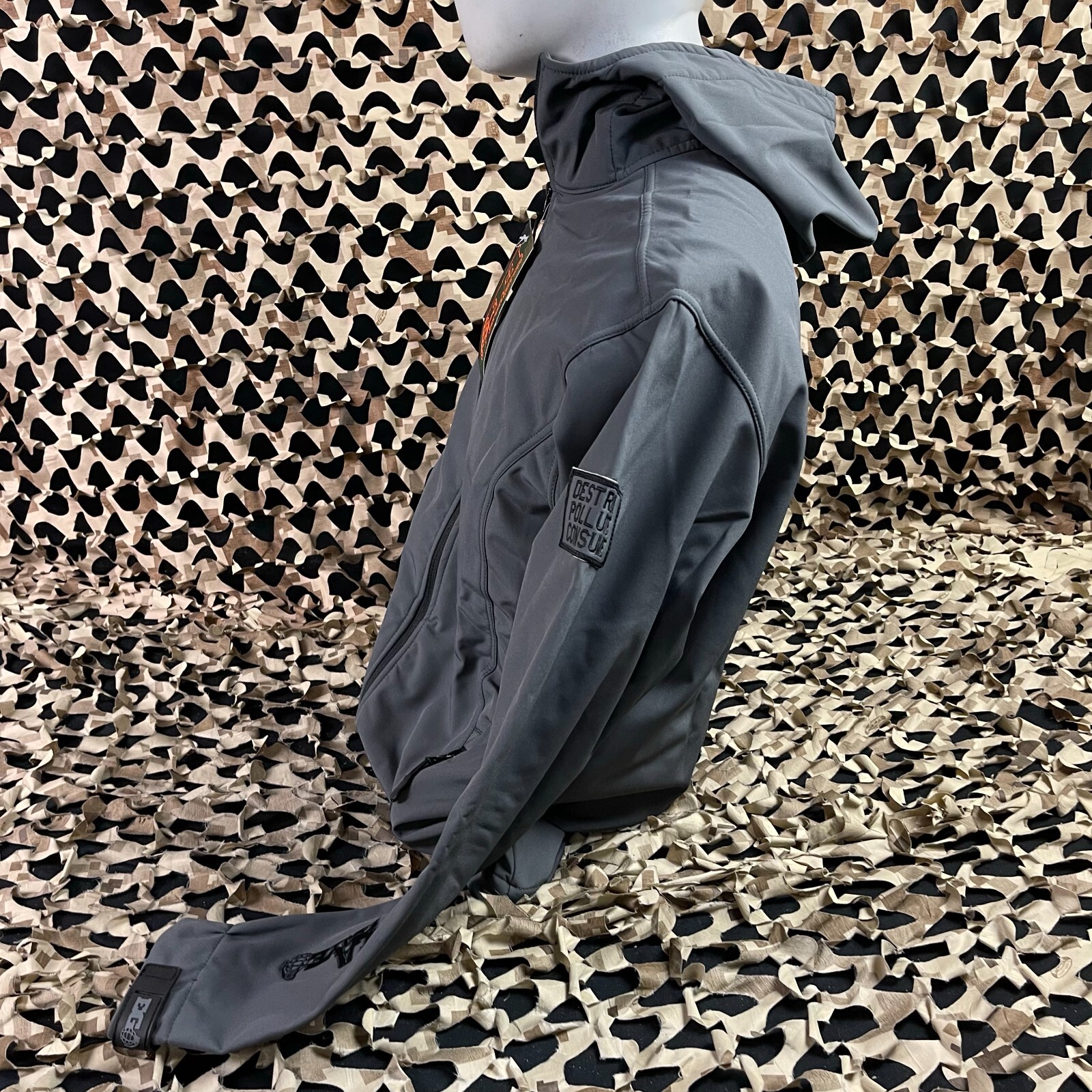 NEW Enola Gaye TechTwo Jacket - Grey - Large