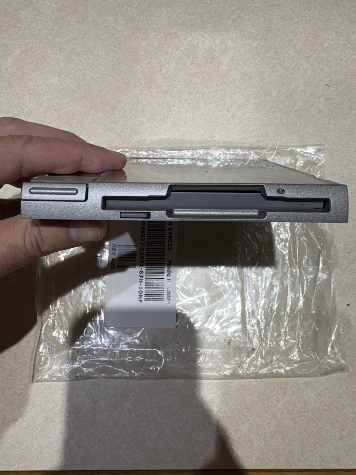 Dell Latitude D-Bay Modular 3.5" Floppy Disk Drive Module MPF82E Y6933 0Y6933