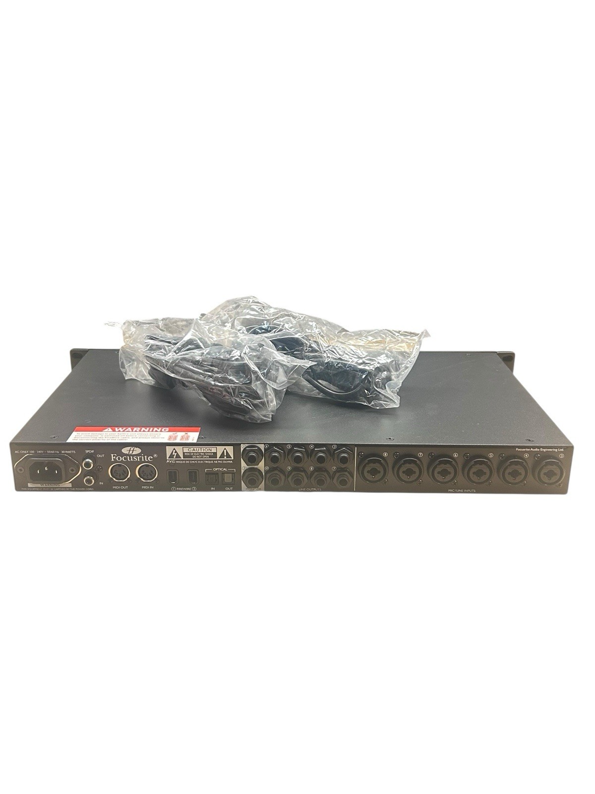 Focusrite Saffire Pro 40 Firewire/Thunderbolt Audio Interface 20 In/Out