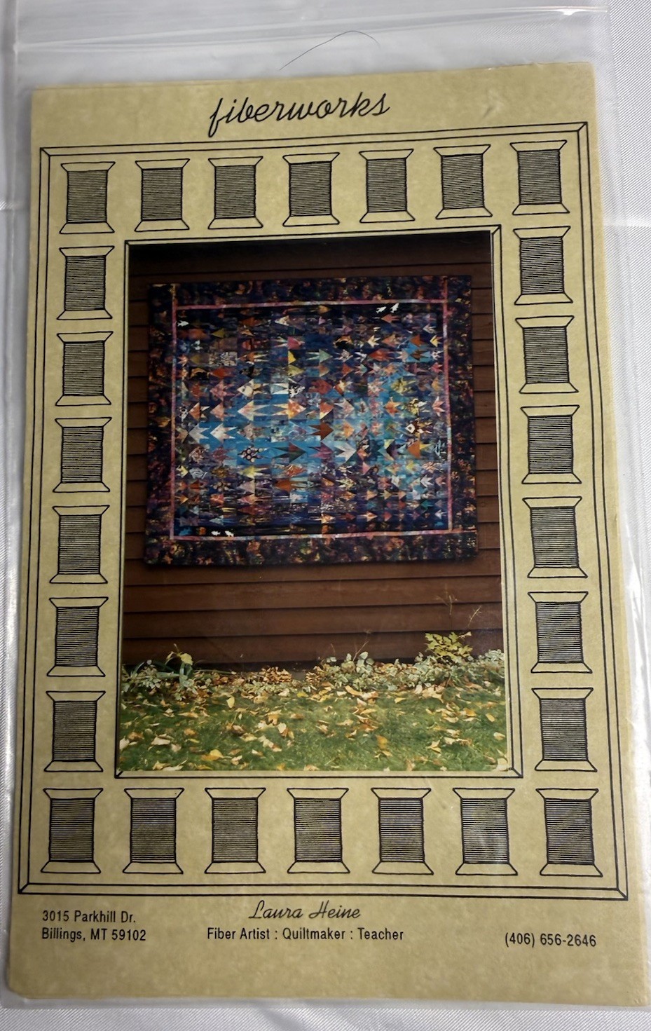 Fiberworks Big Fish Small Pond Pieced Quilt Pattern by Laura Heine