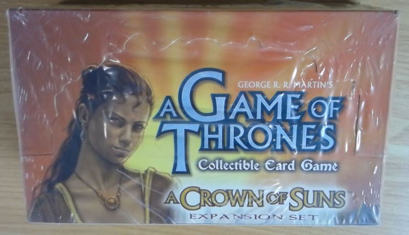 1x  A Game of Thrones: A Crown of Suns: Booster Box New Random Stuff