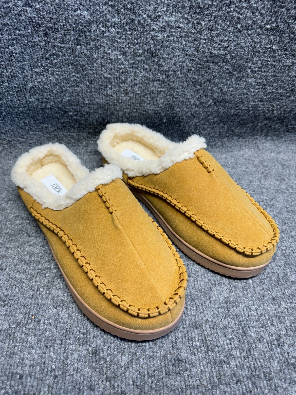 Jack Faux Shearling Lined Clog Slipper (Men) SZ Large 11-12
