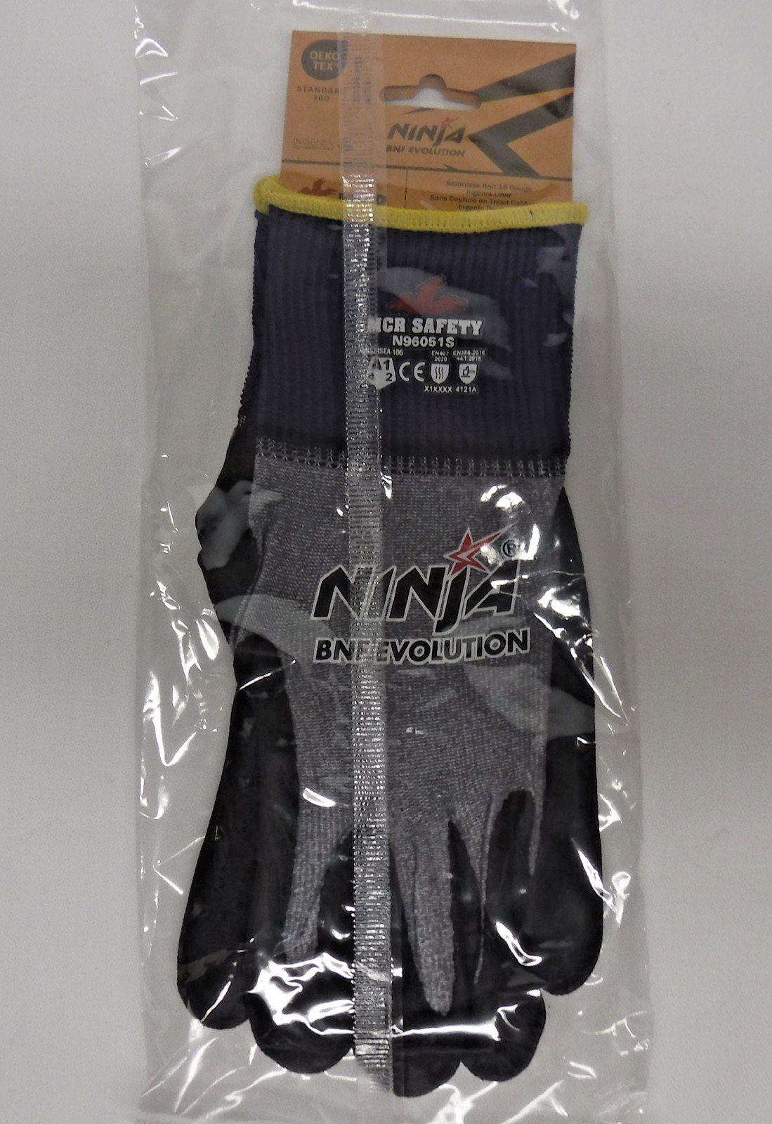 3 prs MCR Safety Ninja BNF Evolution WORK GLOVES Size S Touch Screen, Grip Smart